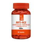 Anti-Age (Óleo de Semente de Uva + Coenzima Q10 + Vitamina A, D, E e K) 500mg 60 cápsulas