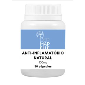 Produto Anti-inflamatório Natural 100mg 30 cápsulas