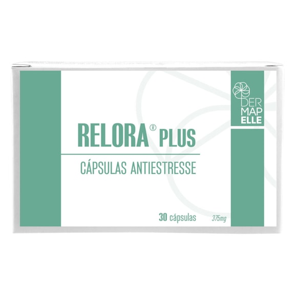 Relora 375mg 30 Cápsulas Antiestresse Dermapelle