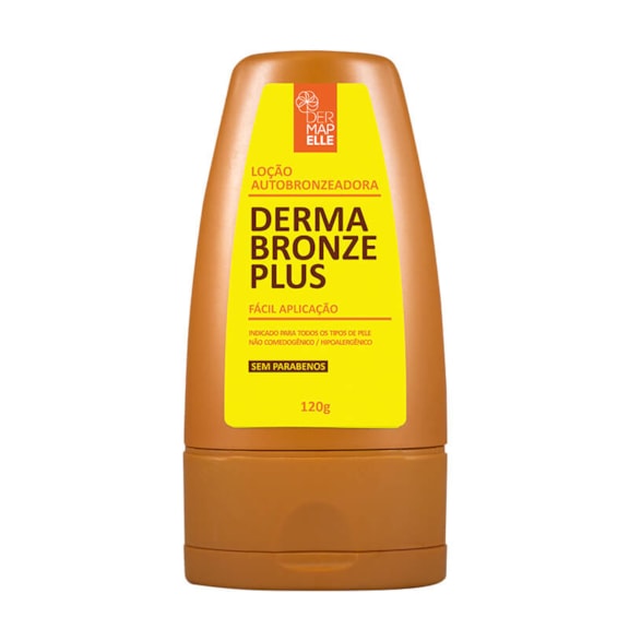 Autobronzeador Derma Bronze Plus 120g Dermapelle