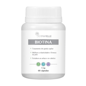 Produto Biotina 5mg 60 Cápsulas