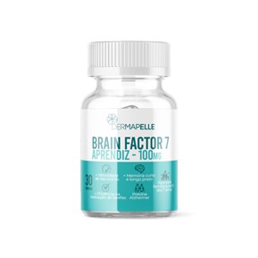 Produto Brain Factor-7® Aprendiz 100mg 30 cápsulas