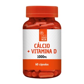 Produto Cálcio + Vitamina D 1000mg 60 Cápsulas