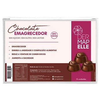 Chocolate Emagrecedor - Picolinato de Cromo 15un