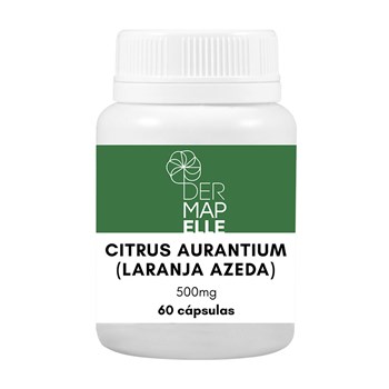 Citrus Aurantium (Laranja Azeda) 500mg 60 Cápsulas