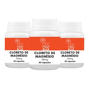 Produto Cloreto de Magnésio 300mg 60 Cápsulas (3 Unidades)