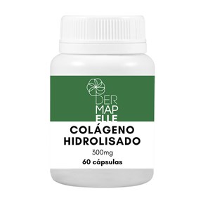 Produto Colágeno Hidrolisado 300mg 60 Cápsulas