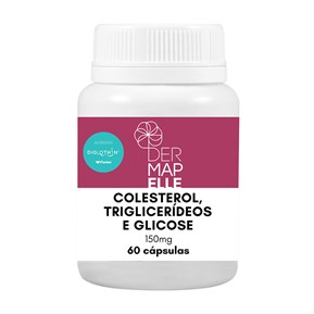 Produto Colesterol, Triglicerídeos e Glicose (Diglothin®) 150mg 60 Cápsulas