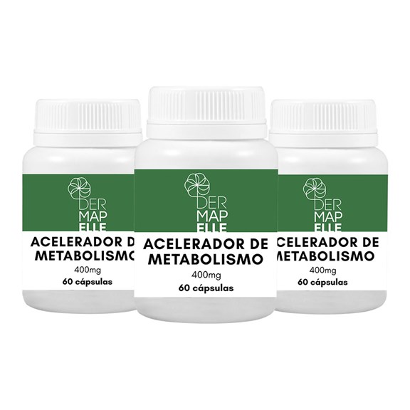 COMBO | Acelerador de Metabolismo 60 Cápsulas (3 Unidades)