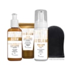 COMBO | Autobronzeador com Ácido Hialurônico + Loção Iluminadora Corporal +  Loção Tonalizante Corporal (Bege Médio)