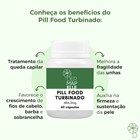 COMBO| Biotina + Pantotenato de Cálcio + Pill Food Turbinado