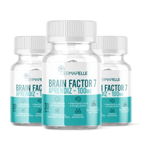 Produto COMBO Brain Factor-7® Aprendiz 100mg 30 cápsulas (3 Unidades)