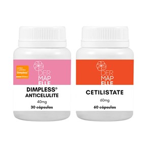 Produto COMBO Cetilistate 60mg + Dimpless® Anticelulite 40mg