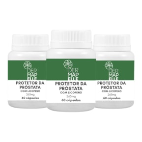 Produto COMBO Composto Protetor da Próstata 265mg 60 Cápsulas (3 Unidades)