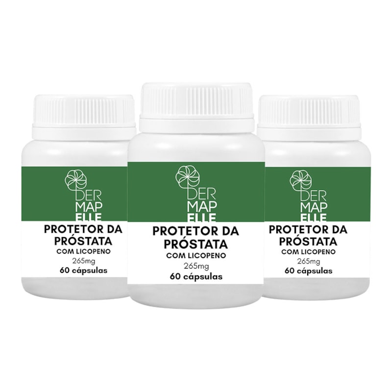 Combo Composto Protetor da Próstata (3 Unidades) | Dermapelle