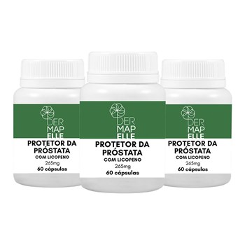 COMBO Composto Protetor da Próstata 265mg 60 Cápsulas (3 Unidades)
