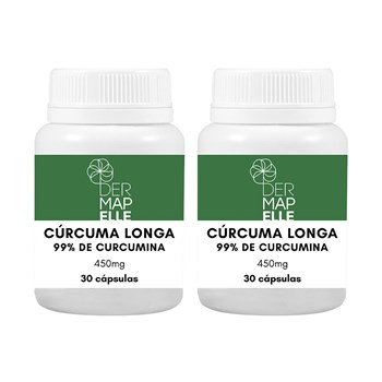 COMBO Cúrcuma Longa 450mg 30 cápsulas (2 unidades)
