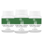 COMBO Cúrcuma Longa 450mg 30 cápsulas (3 unidades)