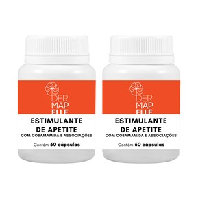Produto COMBO Estimulante do Apetite com Cobamamida e Associações 60 Cápsulas (2 Unidades)