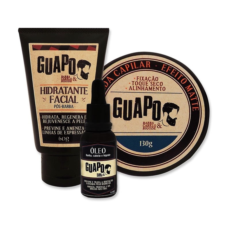 COMBO Hidratante Facial P s Barba 60g leo P s Barba 30ml