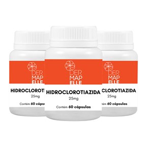 Produto COMBO| Hidroclorotiazida 25mg (3 Unidades)