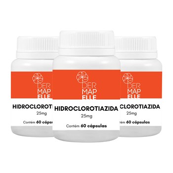 COMBO| Hidroclorotiazida 25mg (3 Unidades)