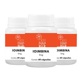 Produto COMBO| Ioimbina 5mg (3 Unidades)