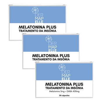 COMBO Melatonina PLUS 3mg 30 Cápsulas (3 Unidades)