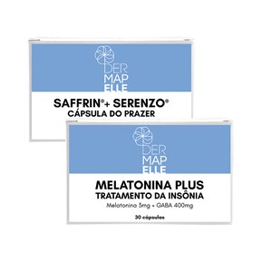 Produto COMBO | Melatonina PLUS + Saffrin com Serenzo