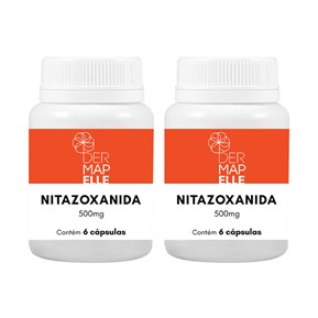 Produto COMBO Nitazoxanida 500mg 6 Cápsulas (2 Unidades)