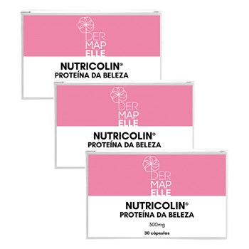COMBO| Nutricolin - Proteína da Beleza 30 Cápsulas (3 Unidades)