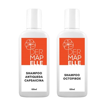 COMBO | Octopirox Shampoo 150ml + Shampoo Anti-Queda Capsaicina 150ml