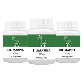 Produto COMBO Silimarina 200mg 120 cápsulas (3 unidades)