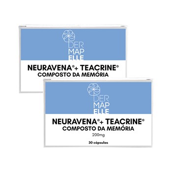 COMBO | Teacrine + Neuravena - Composto da Memória (2 Unidades)