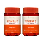 COMBO | Vitamina C 500mg 60 Comprimidos mastigáveis (2 Unidades)