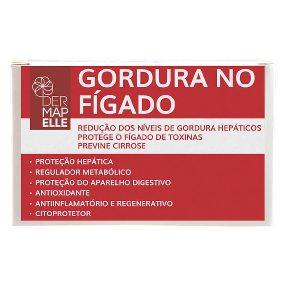 Composto para Gordura no Fígado 60 Cápsulas