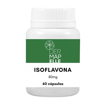 Isoflavona 80mg 60 cápsulas