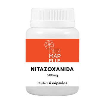 Nitazoxanida 500mg 6 Cápsulas