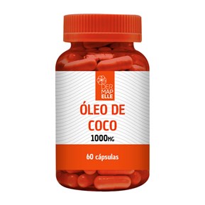 Produto Óleo de Coco 1000mg 60 Cápsulas
