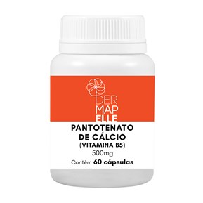 Produto Pantotenato de cálcio 500mg 60 cápsulas