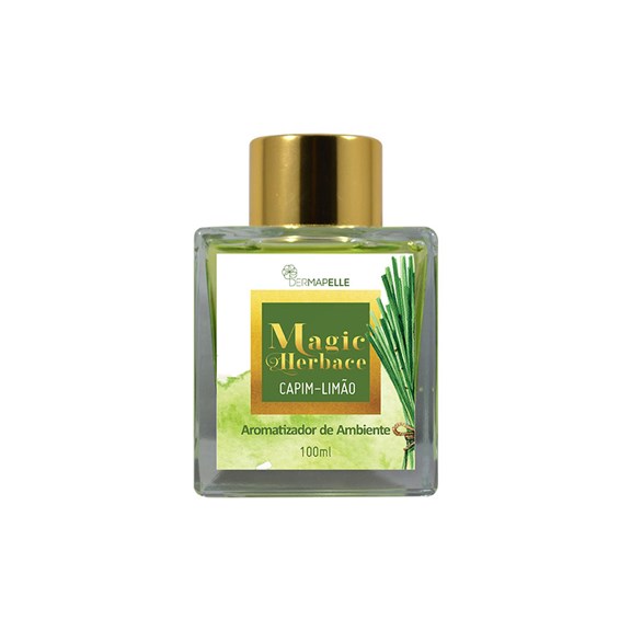 Perfume para Ambientes em Difusor Capim Limão 100ml