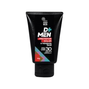 Produto Protetor Facial com Extrato de Aloe Vera FPS 30 - Linha D+ Men 60g
