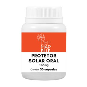 Produto Protetor Solar Oral 255mg 30 cápsulas