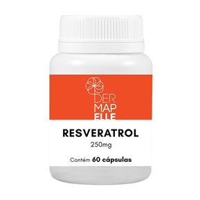 Produto Resveratrol 250mg 60 Cápsulas
