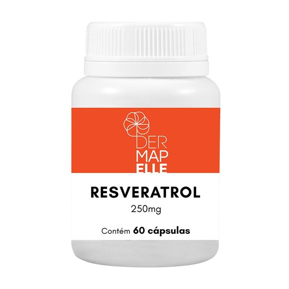 Resveratrol 250mg 60 Cápsulas