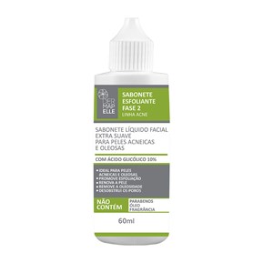 Produto Sabonete Esfoliante com Ácido Glicólico Fase 2 - Derma Acne 60ml