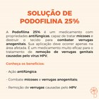 Solução de Podofilina 25% 15ml