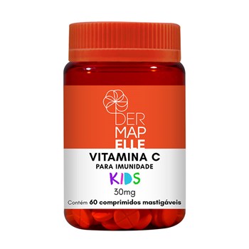 Vitamina C Kids 30mg 60 Comprimidos Mastigáveis