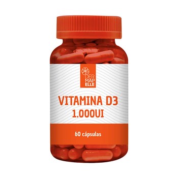 Vitamina D3 1.000 UI 60 Cápsulas