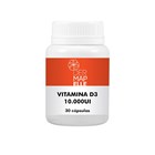 Vitamina D3 10.000 UI 30 Cápsulas